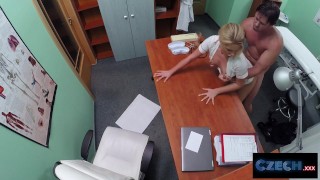 Hot NURSE help a patient get a huge erection (no pills required) – CZECH XXX