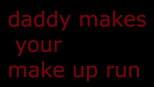 MAKING YOUR MAKE UP RUN intense rough dirty hardcore fucvking you  ASMR JOI